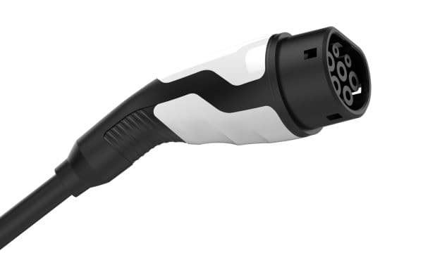 Sinox EV ladekabel Mode 3, 16A, 3-fase, 5 m, sort