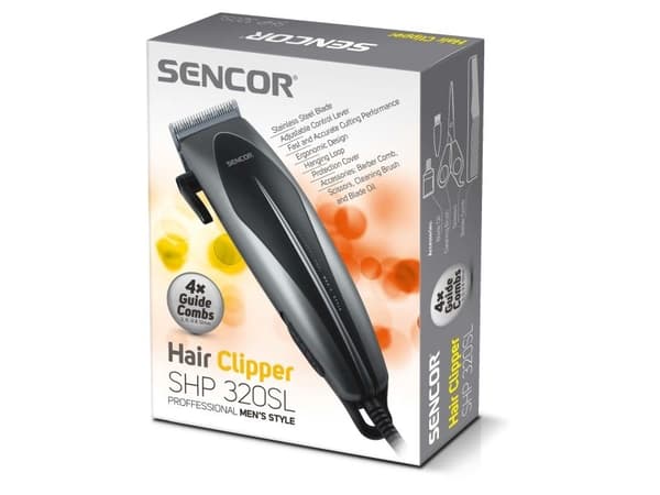 Sencor SHP 320SL - Hårklippare - grå