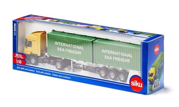 Siku 1:50 lastebil med containere