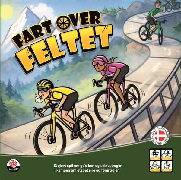 Fart över fältet