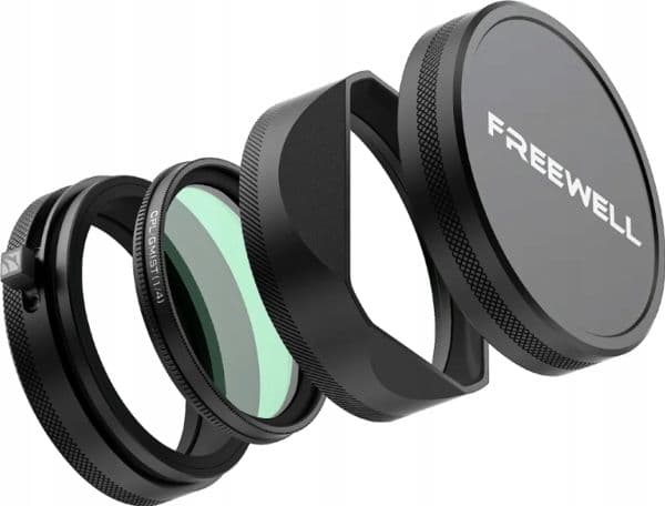 Freewell filterkit för FujiX100 med objektivskydd (svart)