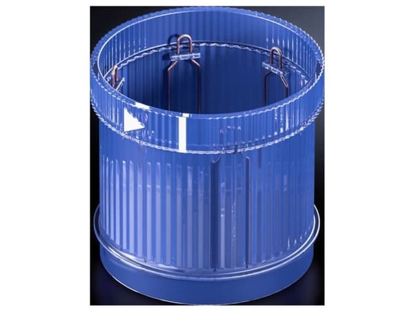 Rittal SG 2372.041, LED-systemlys, Blå, Polyamid, 360°, IP65, 24 V