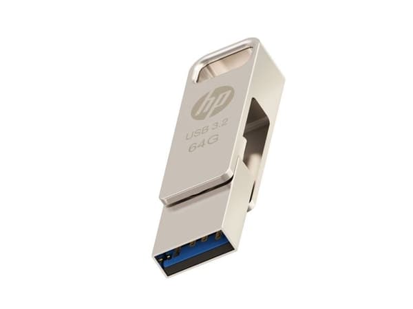 HP x206C - USB-flashstasjon - 64 GB - USB 3.2 Gen 1 / USB-C
