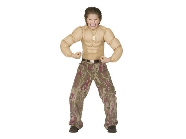 Supermuskel kostume