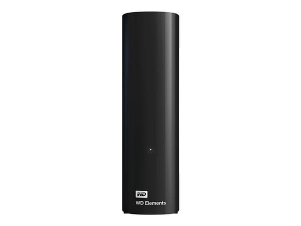 WD Elements Desktop WDBWLG0220HBK-EESN - Hårddisk - 22 TB - extern (desktop) - USB 3.0