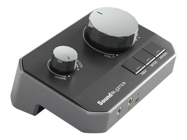 Creative Labs Sound Blaster G8, 32 bittiä, 130 dB, USB
