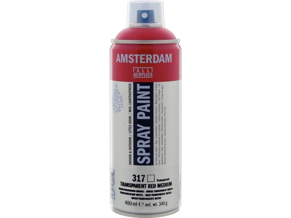 Amsterdam spraylakk Transparent Red Medium 317