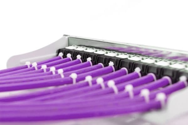 DIGITUS - Samlet kabel - 305 m - U/UTP, uskjermet - simpleks - CAT 6a - solid - lys blå, RAL 5012