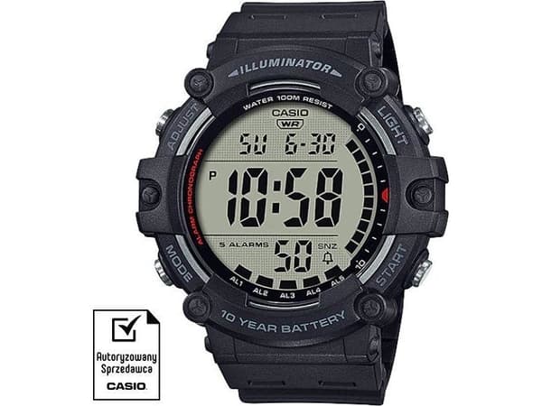 Casio AE-1500WH-1AVEF, Vedenpitävä