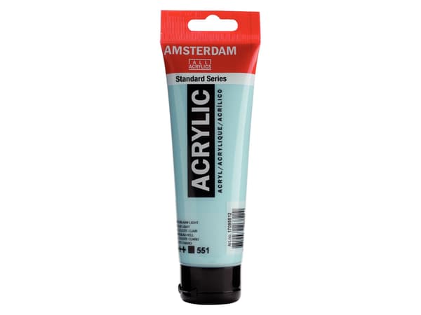 Amsterdam Standard Series akryl rør 551 lys blå