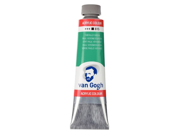 Van Gogh akrylfärg tub Emerald Green 615