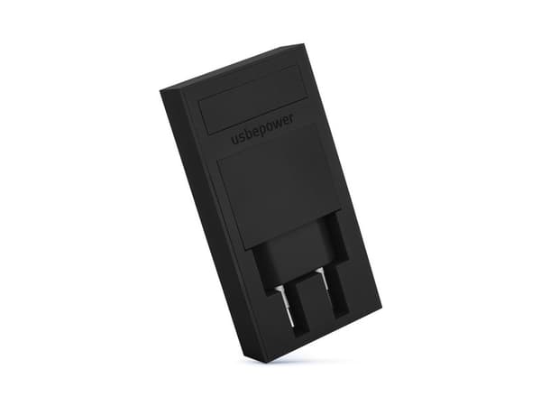 Usbepower Rock Dual USB-A-lader - rød