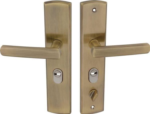 Barcz Door Handle Musa Silver 68Mm