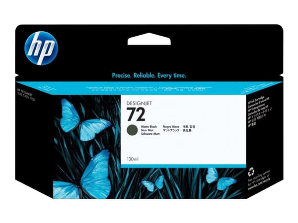 Blækpatron HP 72 C9403A, 130 ml, sort