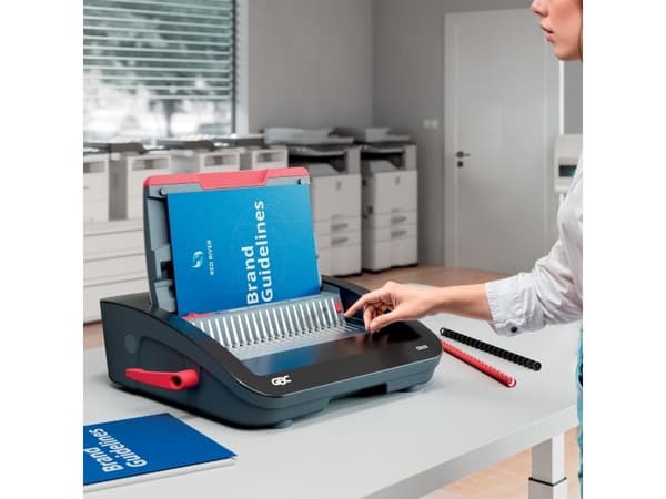 GBC Sidontakone muovisella kierukalla CB25E