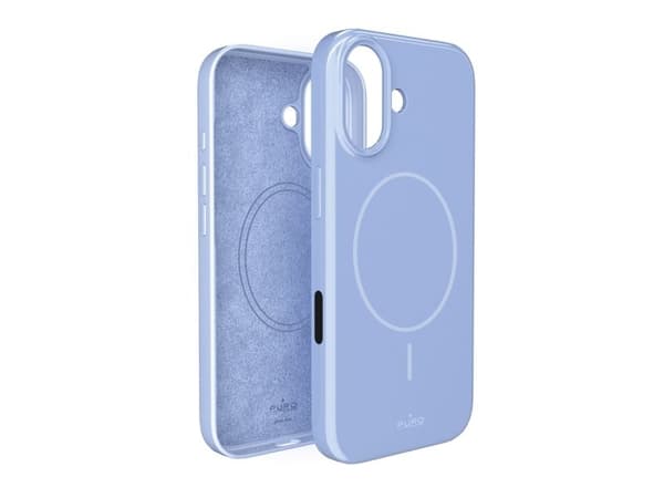 Puro Pulse beskyttelsesdeksel i polykarbonat til iPhone 17 - blå