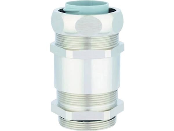 Lapp SILVYN MSK-M EE, Rörgenomföring, Silver, mässing, Termoplastisk elastomer (TPE), Metrisk, 9 - 17 mm, IP68