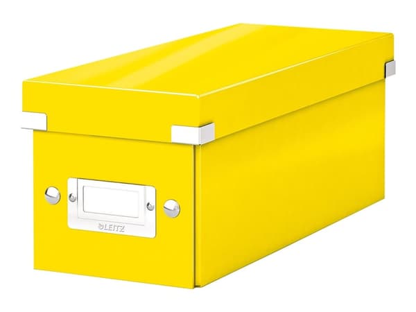 Tiedostolaatikko Click &amp; Store CD yellow