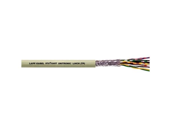 LAPP 38302-500 Datakaapeli UNITRONIC LIHCH (TP) 2 x 2 x 0,14 mm² Grå 500 m