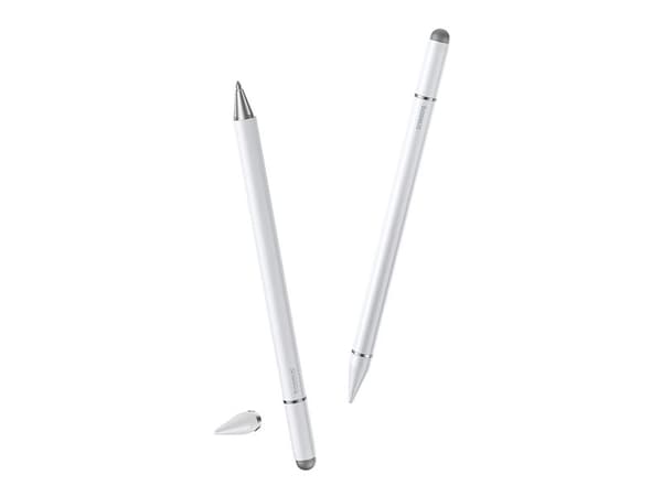 Baseus Smooth Writing III 3-i-1 passiv stylus magnetisk version - vit