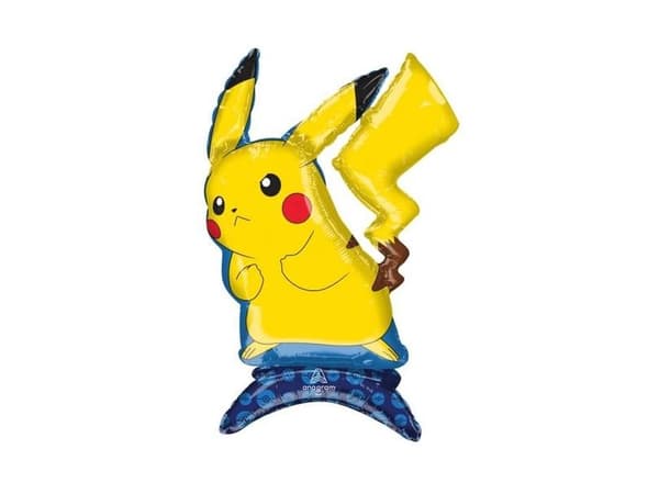 Stående Pikachu folieballon