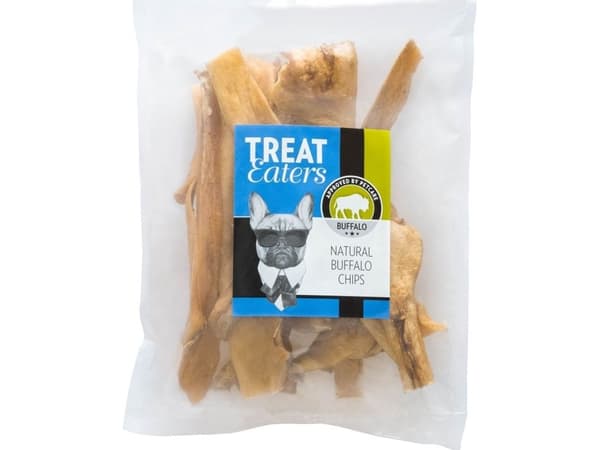 Treateaters Natural chips, Buffalo pandelapper 250 g
