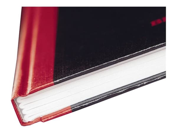 Notesbog black n red 400047606 linjeret a4