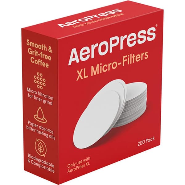 AeroPress XL mikrofiltre