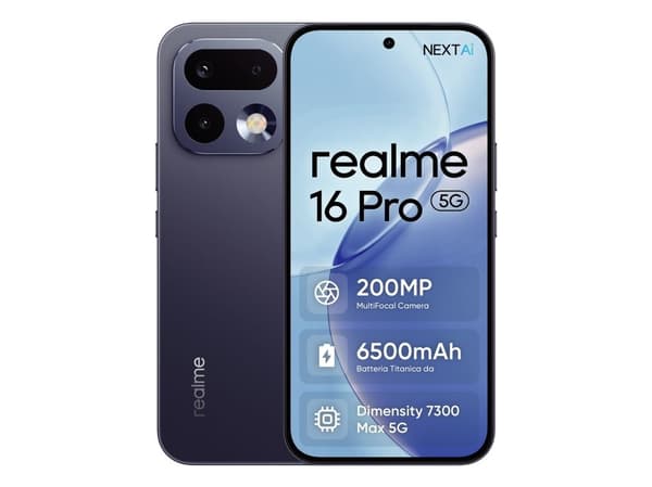 Realme 16 Pro 5G Dual SIM 8GB RAM 256GB - Grå