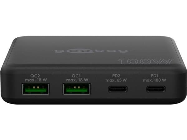 Goobay 70764, Innendørs, AC, 1,5 m, Sort