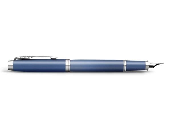Parker IM Writing Rituals, Blå, mässing, Lack, Medium, Presentask, 1 styck