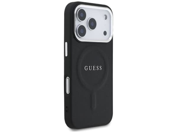 Guess Classic Logo MagSafe-etu iPhone 17 Pro - sort