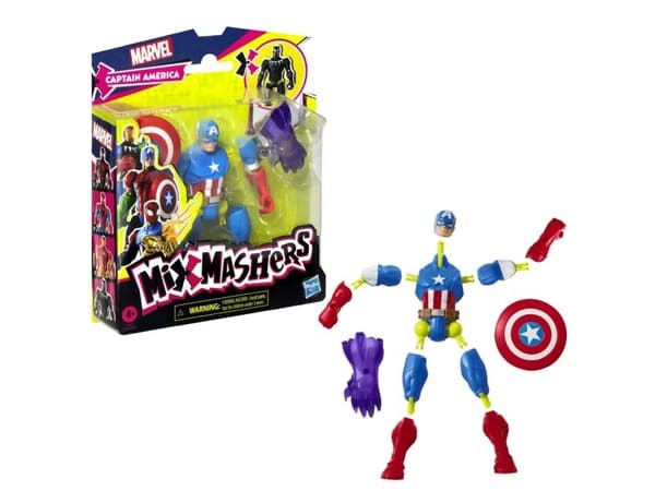 Avengers MixMashers Basic Fig 12cm - Capt. America