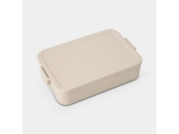 Brabantia 241369, Lunsjbeholder, Voksen/Barn, Beige, Plast, Monokromatisk, Rektangulær