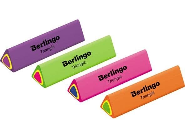Berlingo Thermoplastic pyyhekumi väri 36kpl Triangle