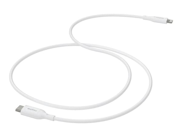 mophie Essentials USB-C till Lightning 1 m vit