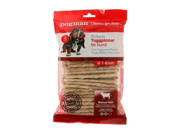 DOGMAN Tyggepinde 7-8 mm 100-pack 100-pack