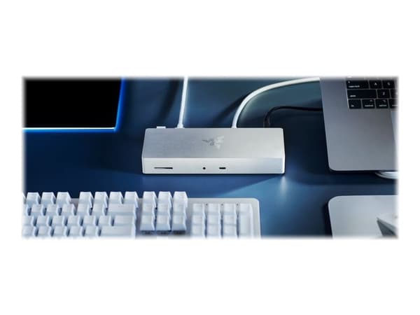 Razer - Dokkingstasjon - Thunderbolt 4 - 2 x Thunderbolt - 1GbE - 135 watt