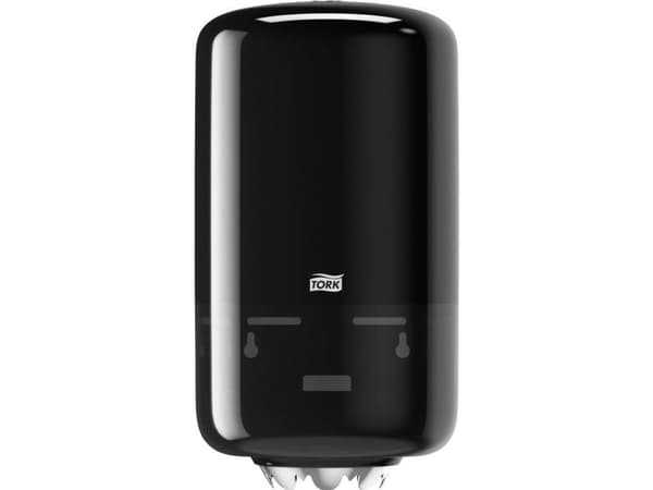 Dispenser Tork M1 til aftørringsruller mini centerfeed, sort