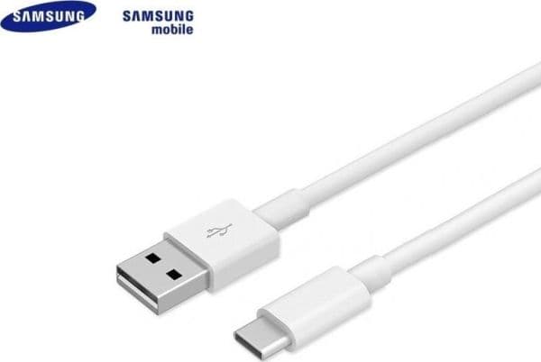 Samsung EP-DN930CWE - USB-kaapeli - USB (han) til USB-C (han) - USB 2.0 - 2 A - 1 m - omvendelig C-stikforbindelse - Galaxy Note7:lle