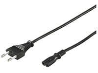 MicroConnect Power Cord Notebook - Strömkabel - 3 m - svart