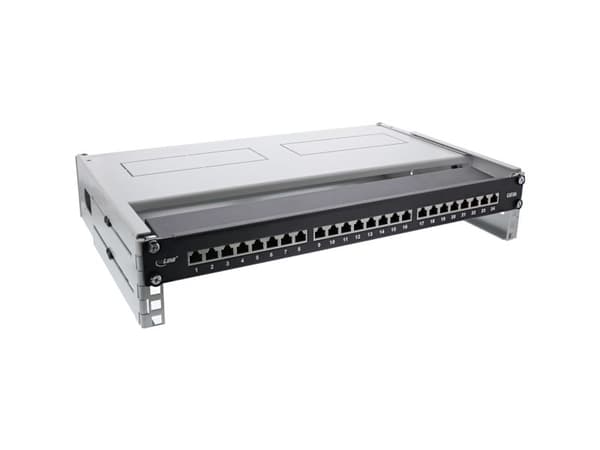 InLine 19102D, Väggmonterad rack, 2U, 4,1 kg, Grå