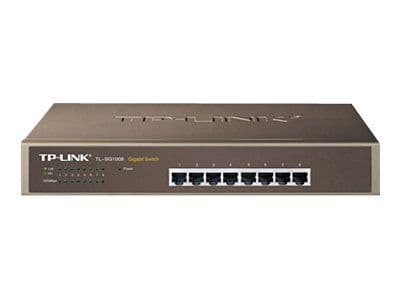 TP-Link TL-SG1008 - Switch - 8 x 10/100/1000 - stasjonær