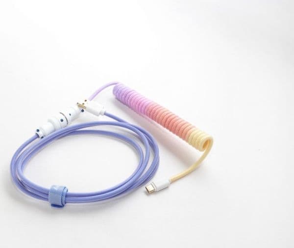 USB-kabel Ducky USB-A til USB-C 1,8 m lilla (DACOC2-AFT1)