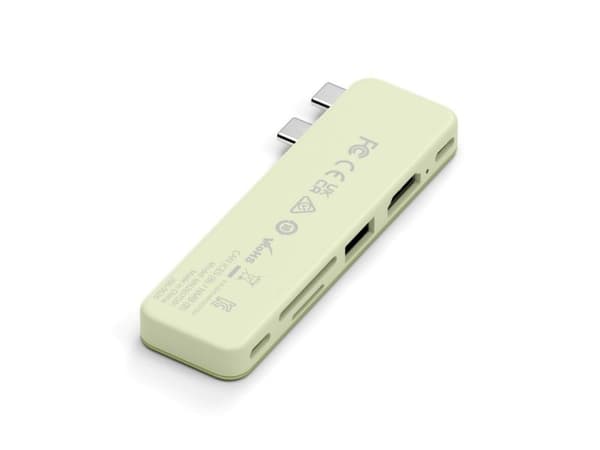 Satechi USB-C Snap Hub för MacBook Neo - Citrus