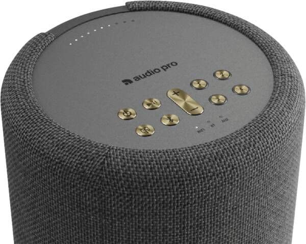 Audio Pro A10 MKII W, Trådlös, Grå