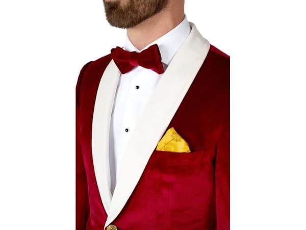 Punainen joulusmokki OppoSuits