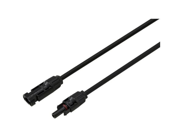 TRU COMPONENTS solcellekabel forlengelse 6,0 mm² 30 A - 2 m