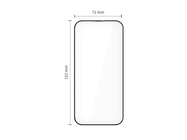 Tech-Protect herdet glass TECH-PROTECT QUICK SET+ 2-pak iPhone 17 Air black