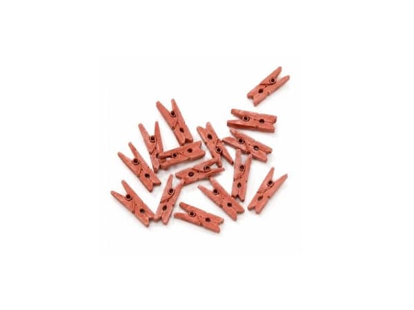 Terracotta mini klyper, 24 stk
